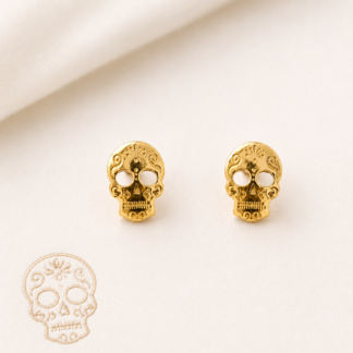Calavera Rebel øreringe.