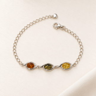 Tre Ravtoner Armbånd.